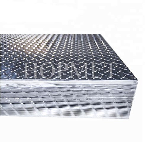 Лист алюминиевый 4х1500х3000 EU, рифление квинтет, марка АМГ2Н2 Р в Магнитогорске цена